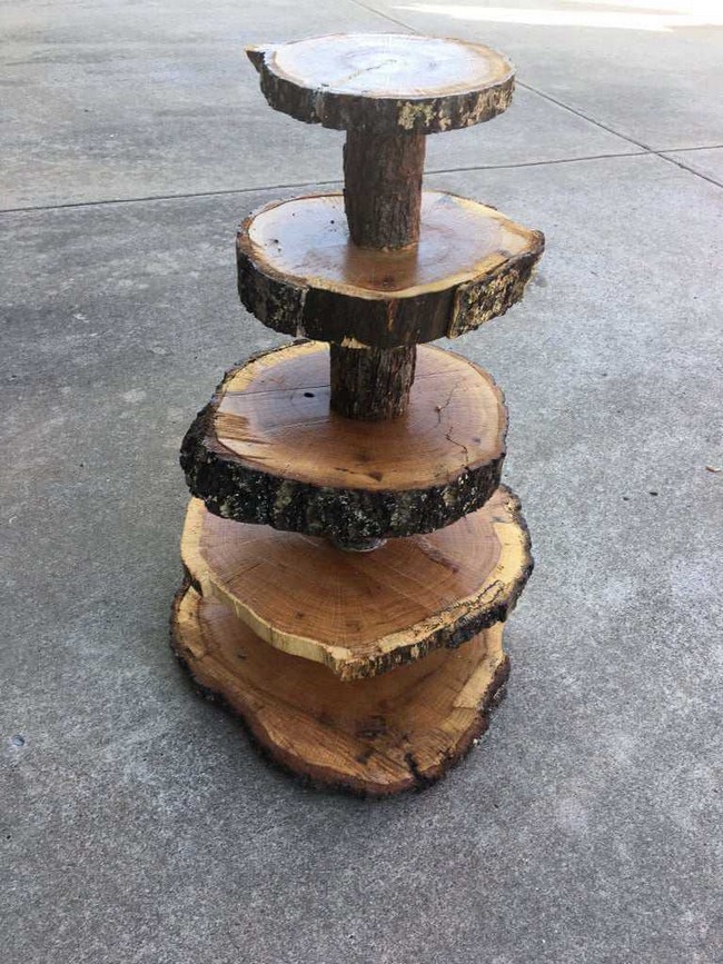 DIY Wedding Cupcake Stand