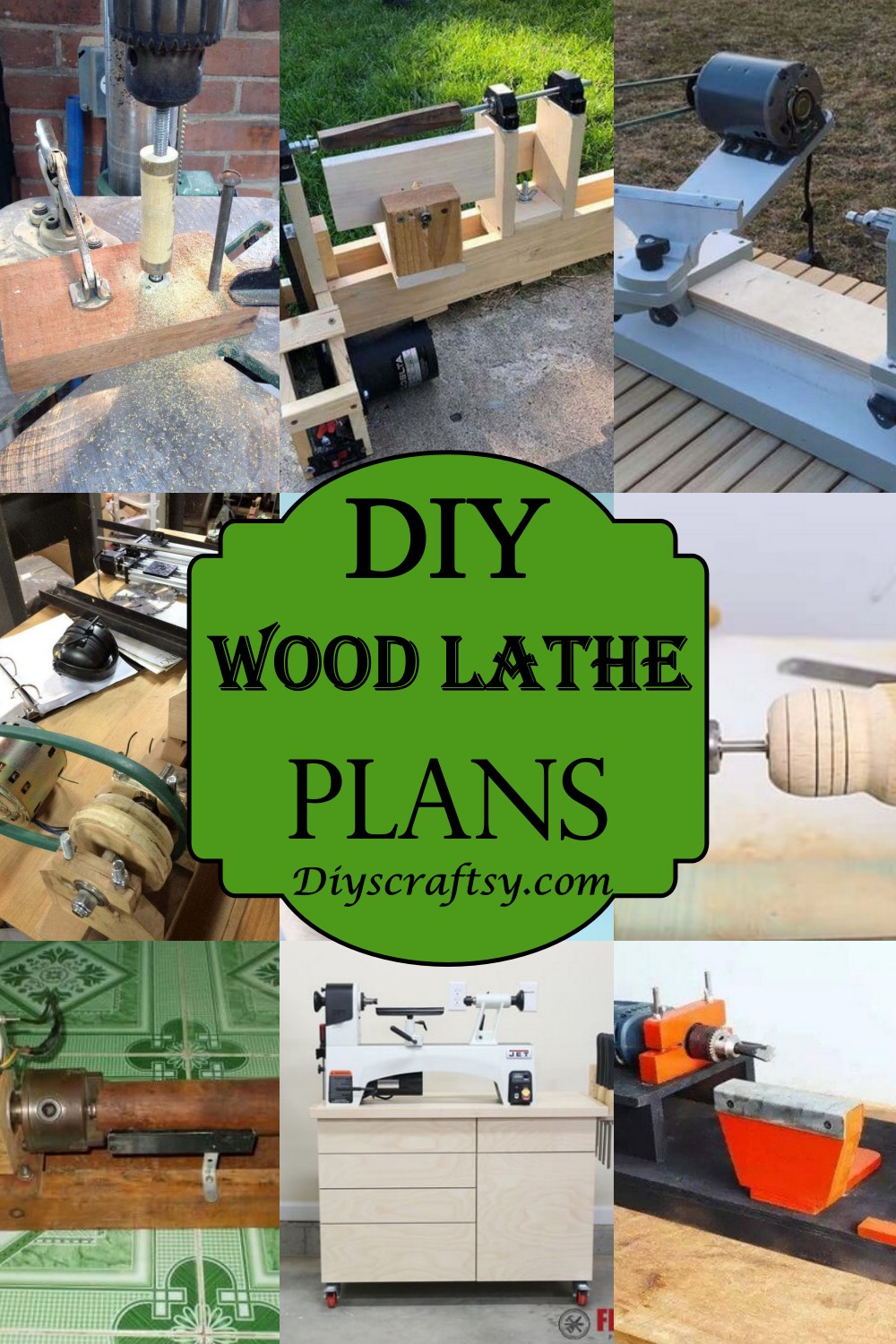 DIY Wood Lathe Plans