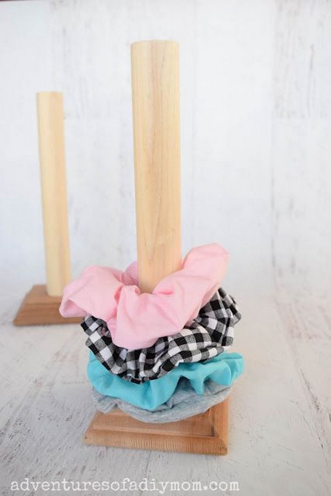 Easy Scrunchie Holder Display Stand