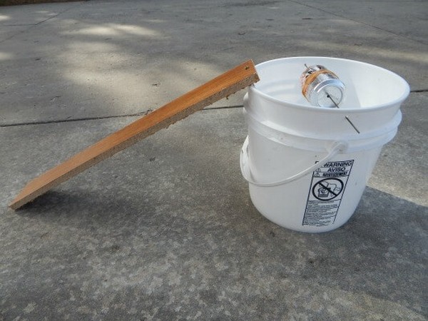 Homemade 5 Gallon Bucket Mouse Trap