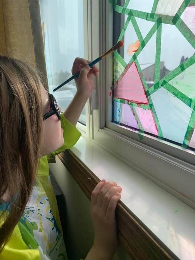 How To Paint Your Own Stained Glass Windows