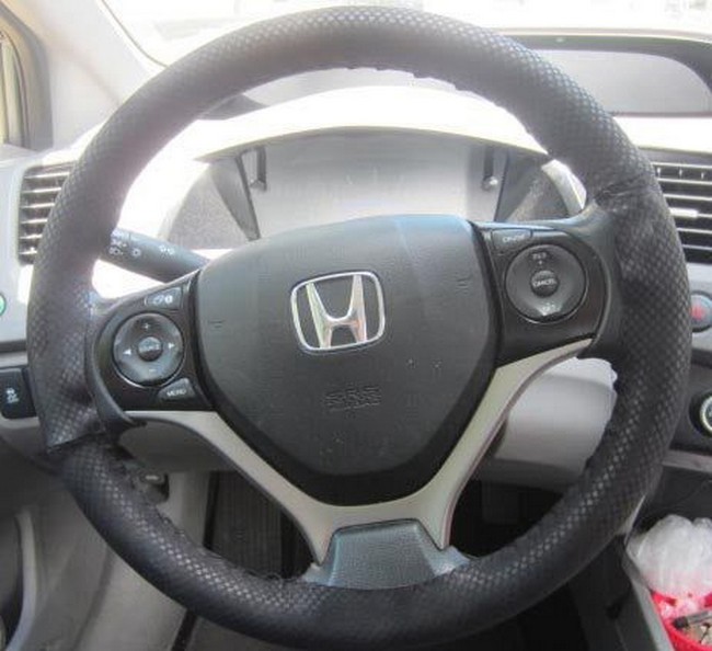 Leather Wheel Steering Cover