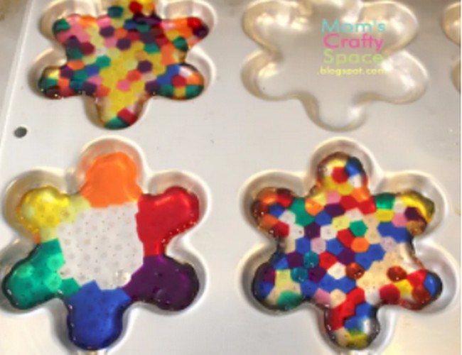 Melted Bead Sun Catchers