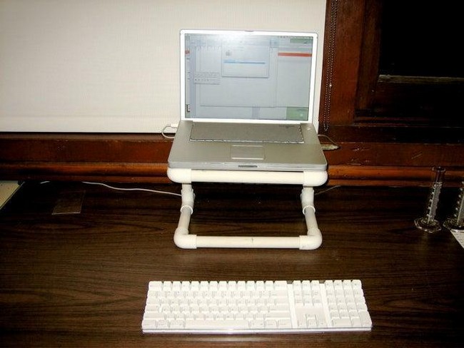 PVC Laptop Stand DIY