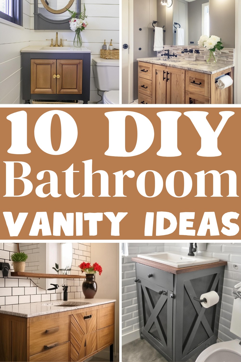 10 DIY Bathroom Vanity Ideas
