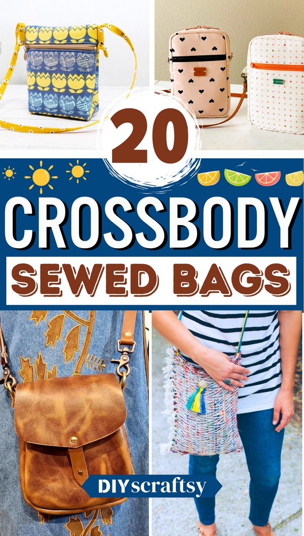 20 DIY Crossbody Bag Sewing Patterns