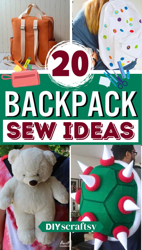 20 Free DIY Backpack Ideas And Patterns