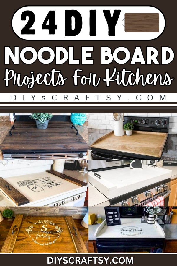 24 DIY Noodle Board Projects To Make At Home