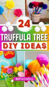 24 DIY Truffula Tree Ideas For Decorations - DIYsCraftsy