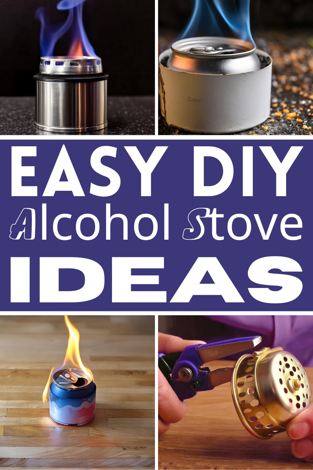 DIY Alcohol Stove Ideas