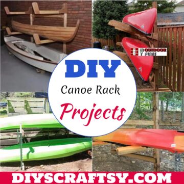 20 DIY Canoe Rack Projects - DIYsCraftsy