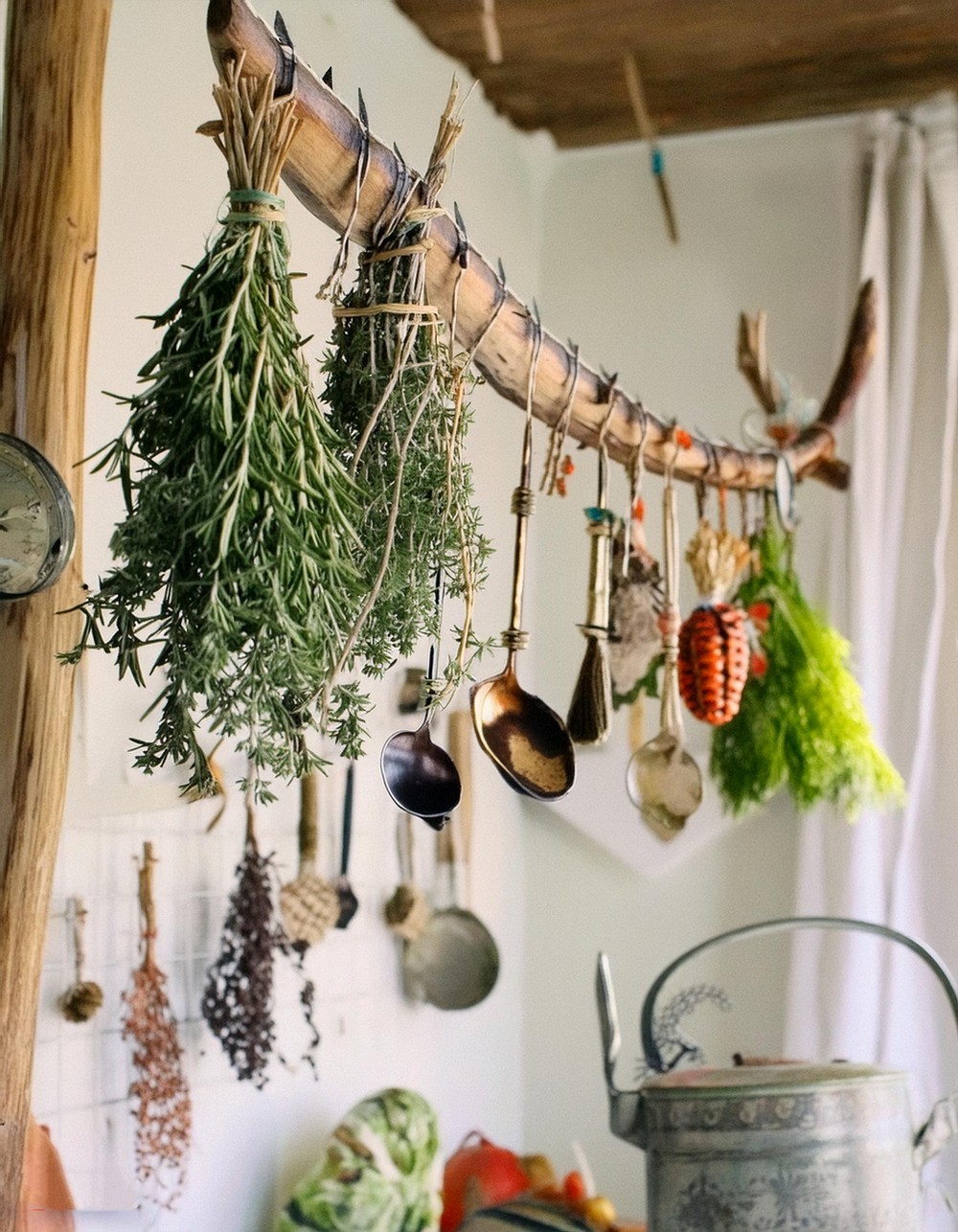 DIY Drying Rack For Herbs