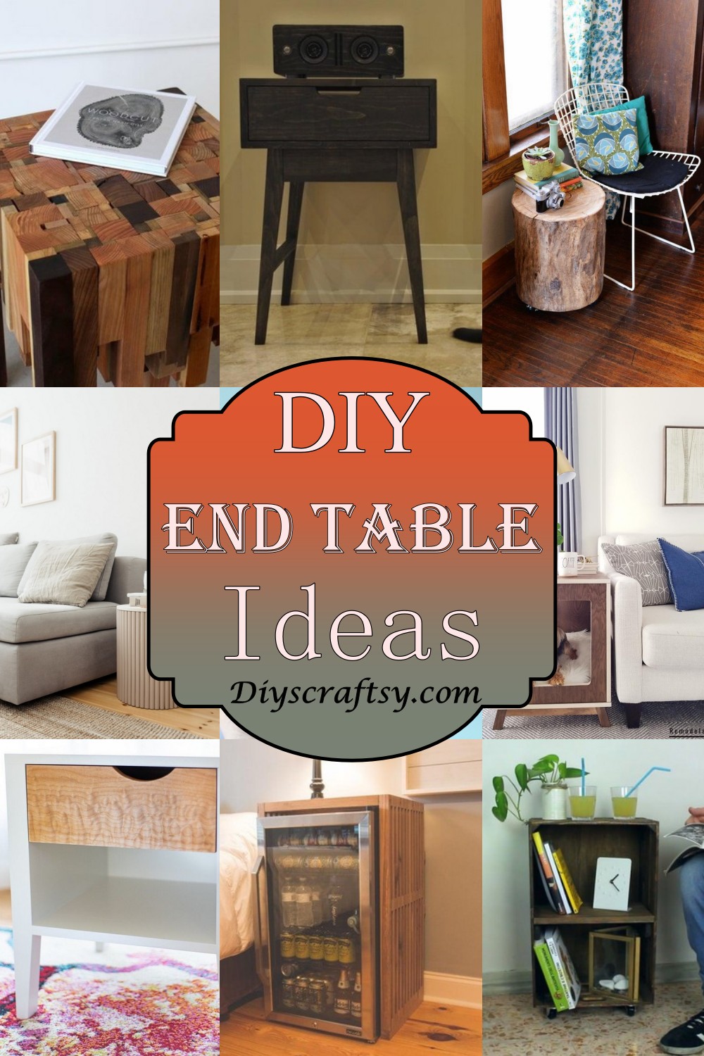 DIY End Table Ideas