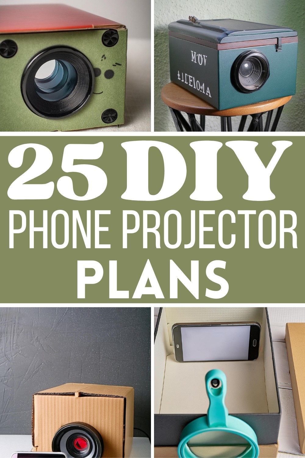 DIY Phone Projector Plans