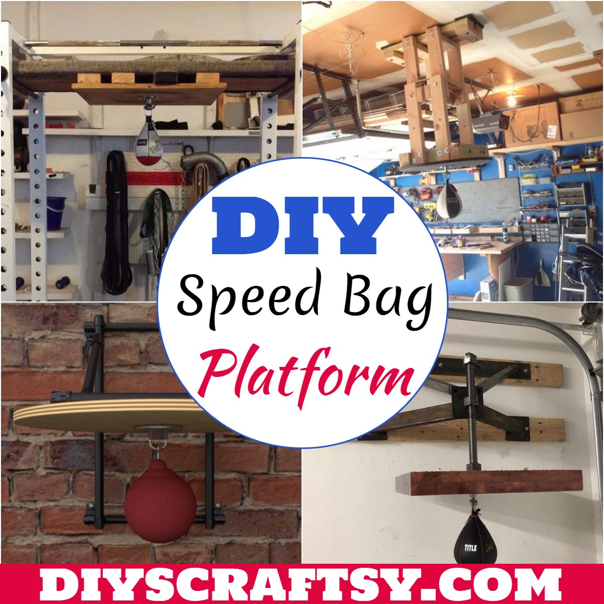 20 DIY Speed Bag Platform DIYsCraftsy