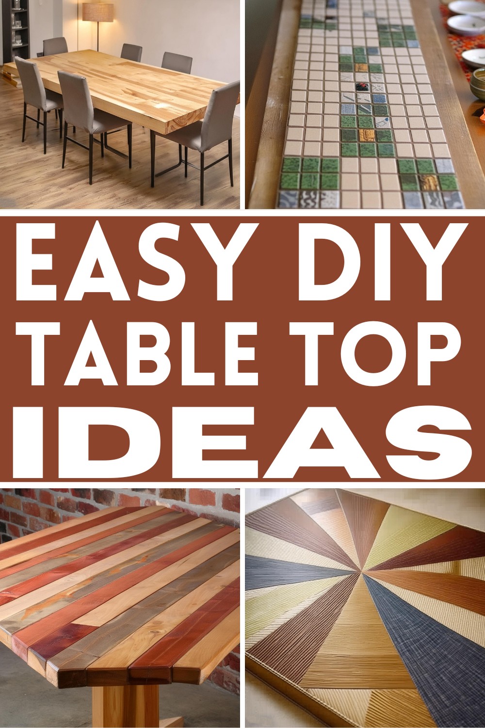 DIY Table Top Ideas