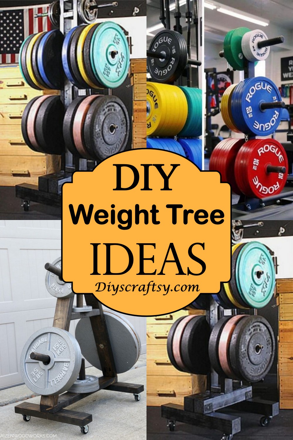 15 DIY Weight Tree Ideas DIYsCraftsy