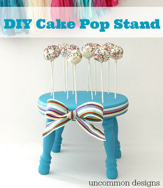 Easy Cake Pop Stand