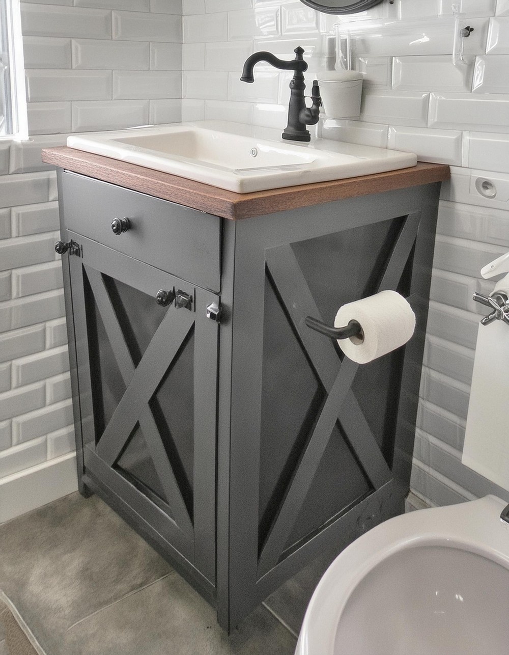 Farmhouse Bathroom Vanity