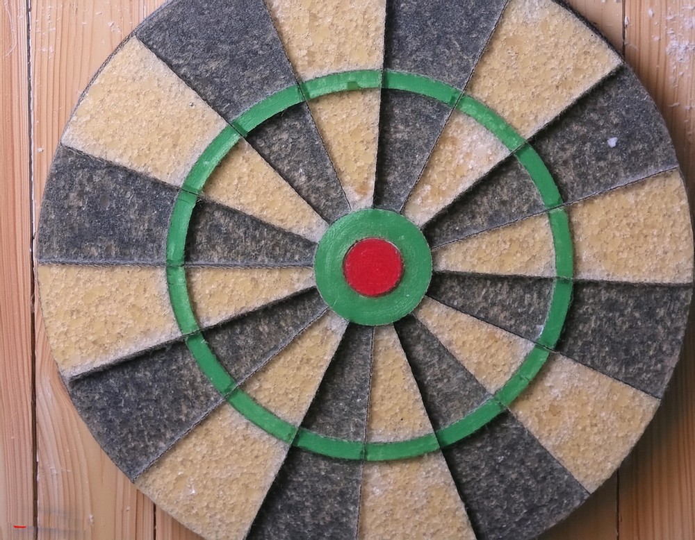 Homemade Dart Board