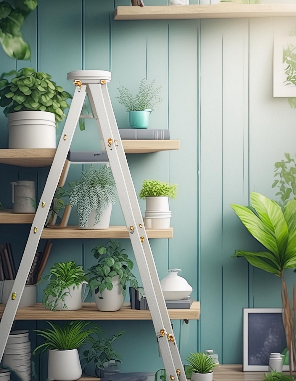 Ladder Shelf
