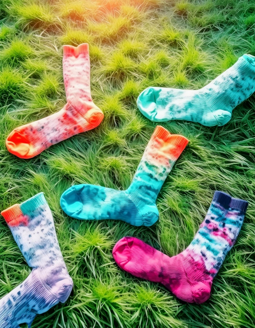 Tie-dye Socks DIY