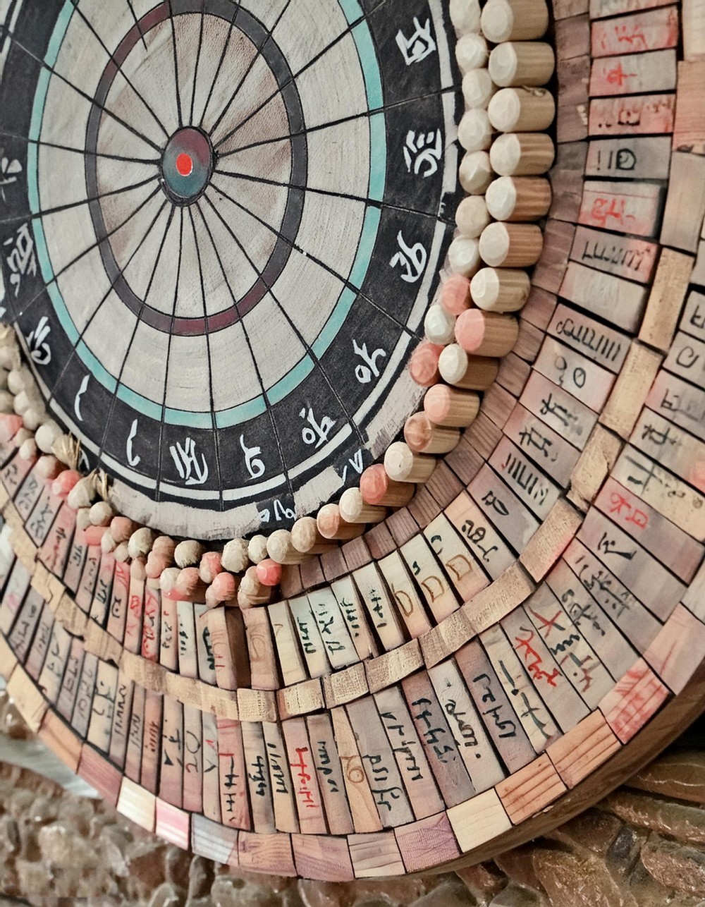 Wine Cork Dartboard
