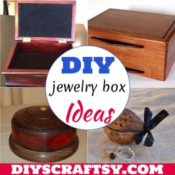 DIY jewelry box Ideas 1