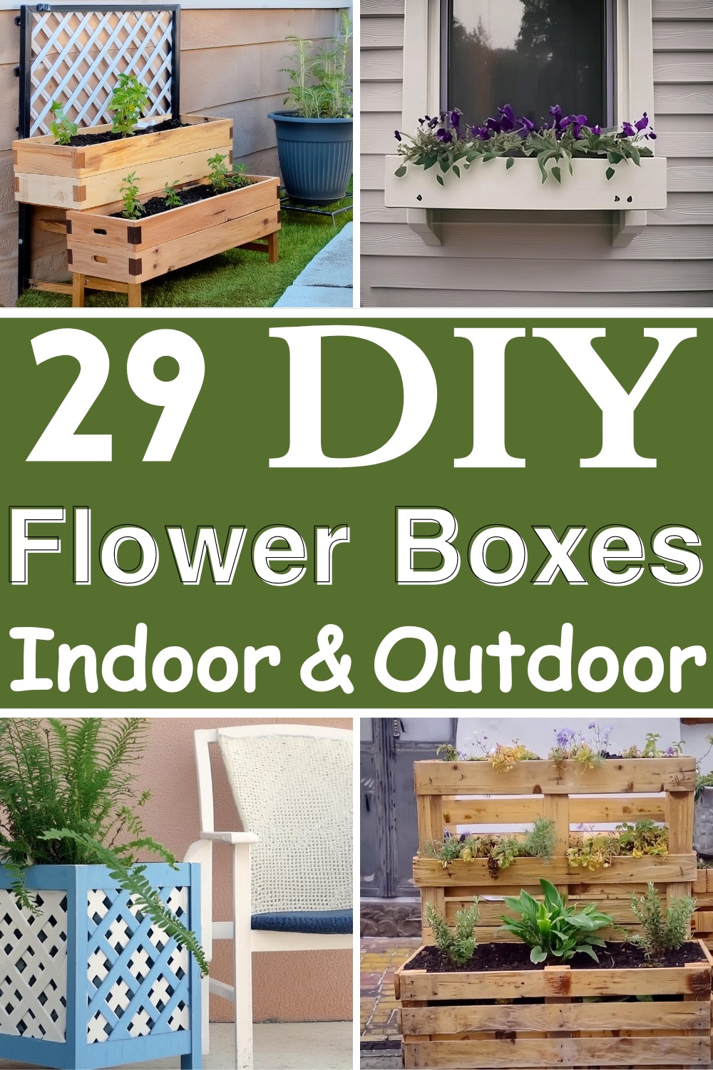 29 DIY Flower Box