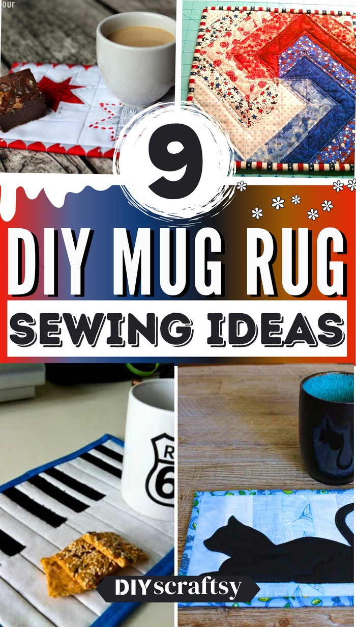 9 Free Easy Mug Rug Patterns For Beginners