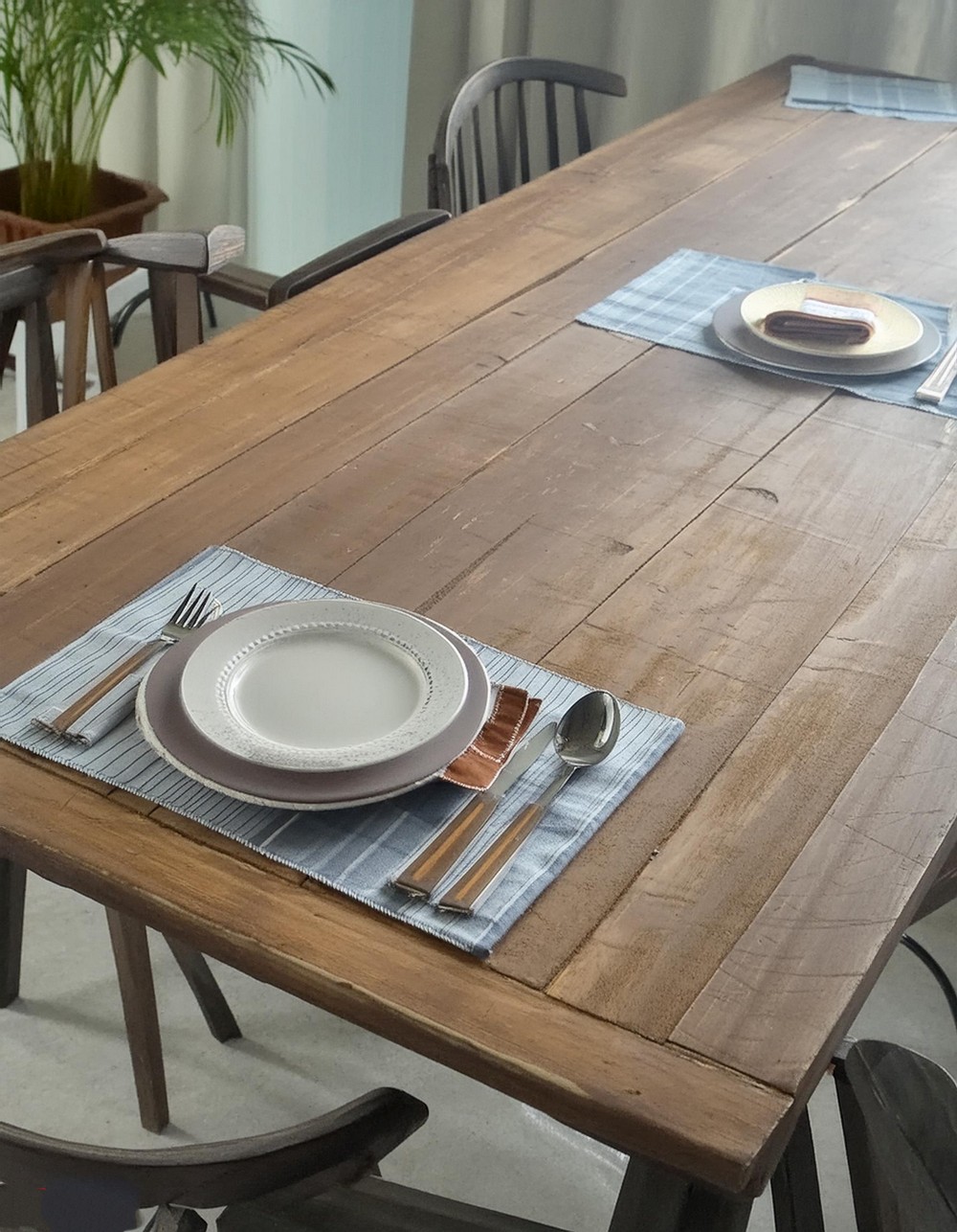 DIY Color Block Placemats