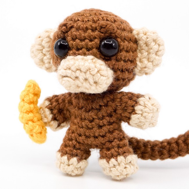 Mini Noso Monkey Amigurumi