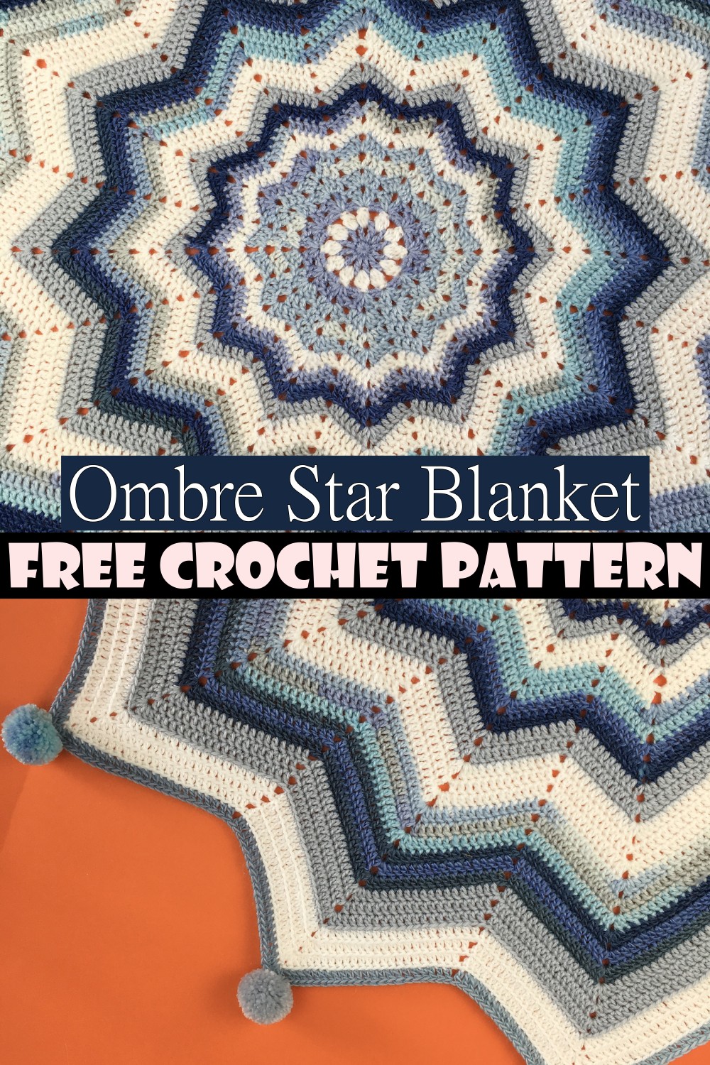 Ombre Star Blanket