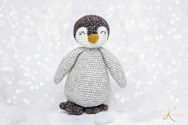 Penguin Crochet Buddy & Bonus Newborn Outfit