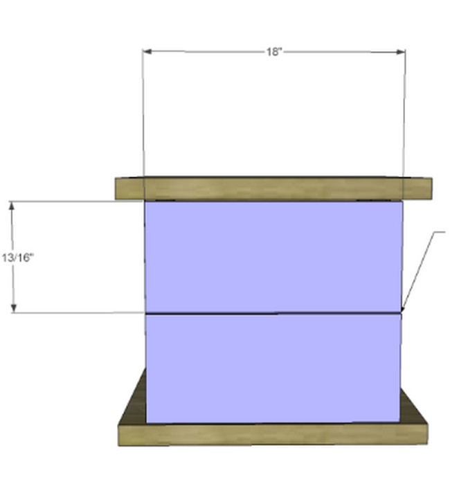 DIY Nightstand Modern Idea