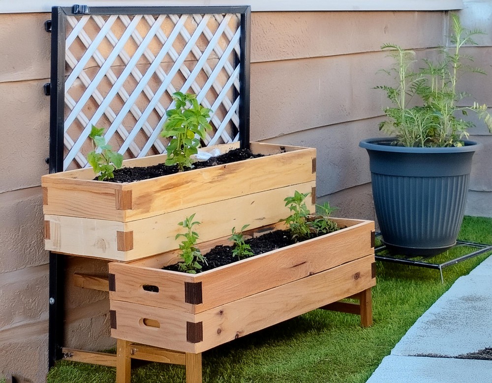 Tiered Raised Garden Bed