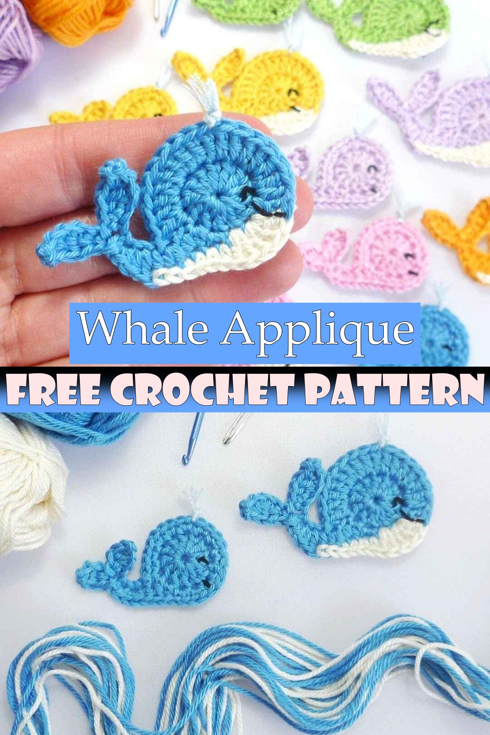 Whale Applique