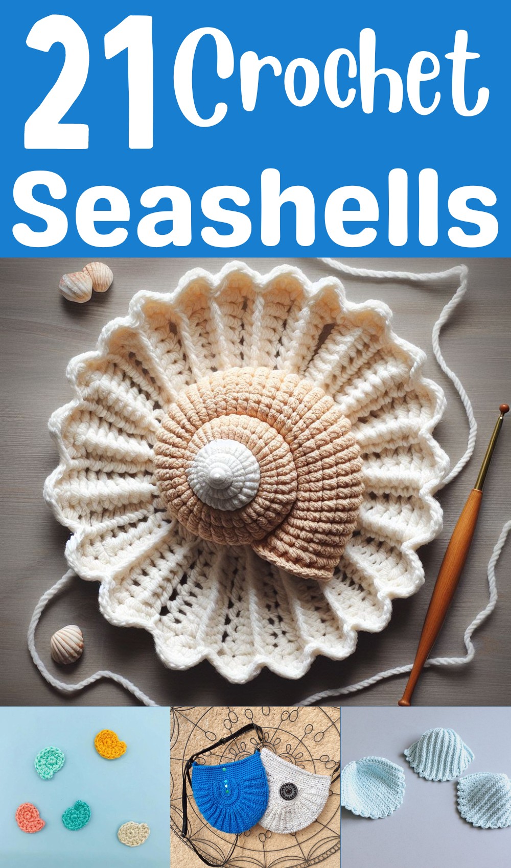 21 Crochet Seashell Patterns