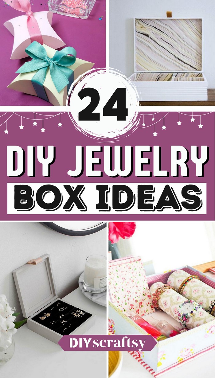 24 DIY jewelry box Ideas For Storage