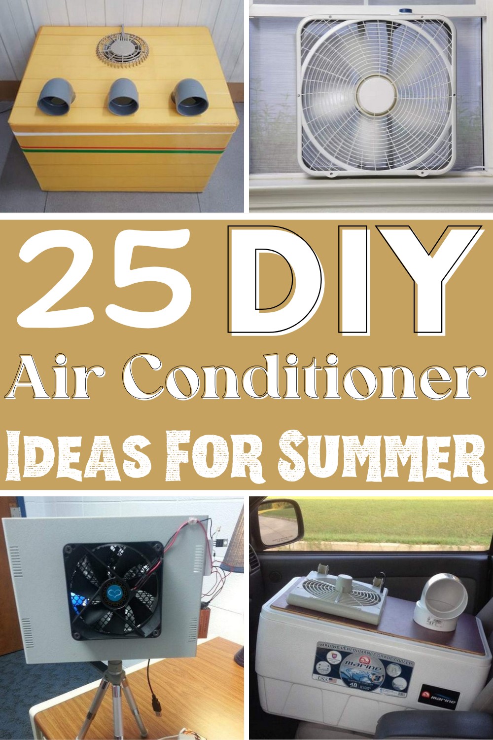 25 DIY Air Conditioner Ideas For Summer