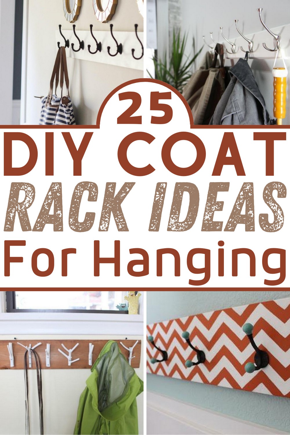 25 DIY Coat Rack Ideas For Hanging