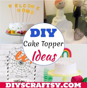 DIY Cake Topper Ideas 1