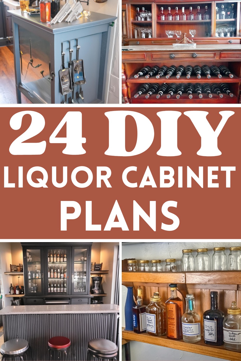 DIY Liquor Cabinet Plans