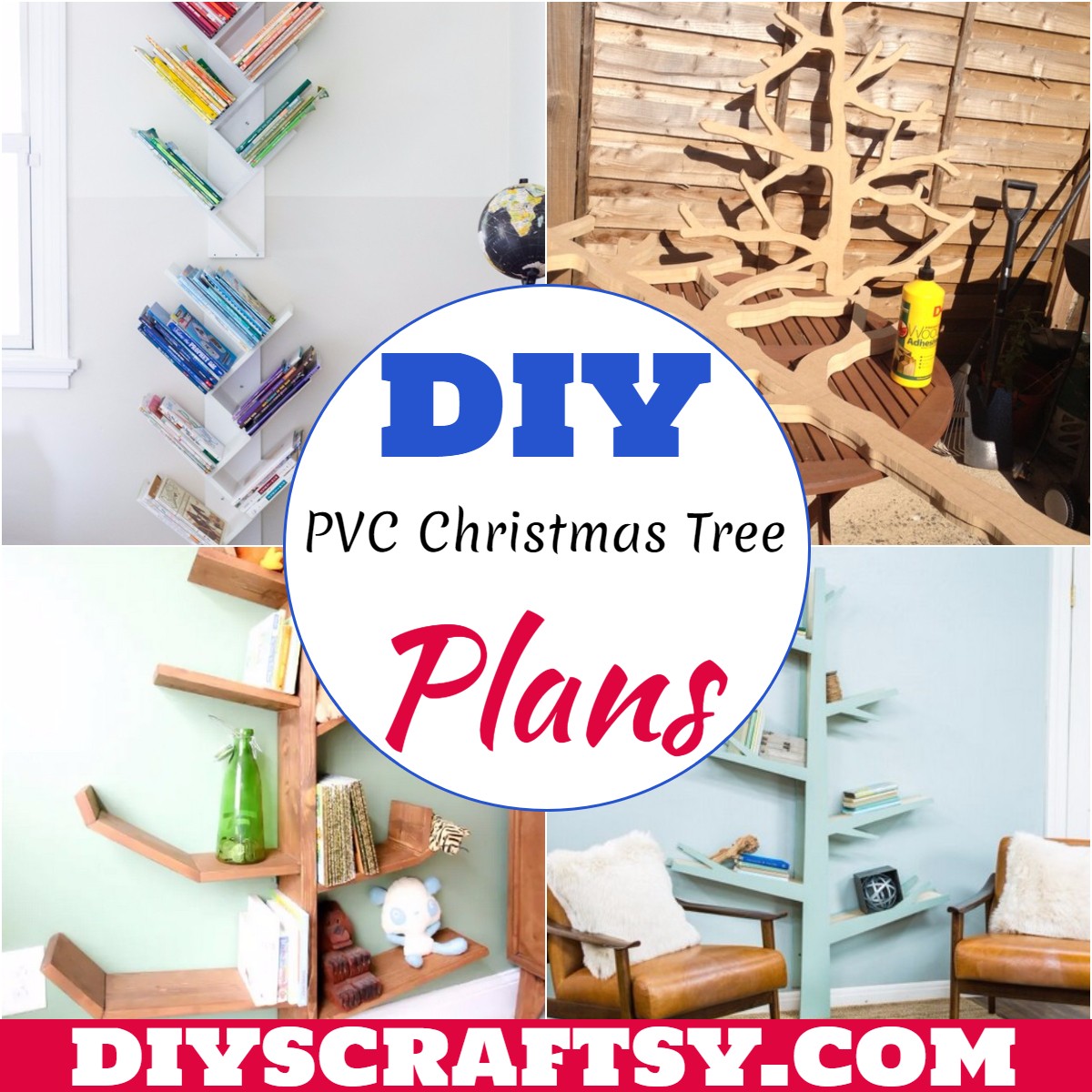 9 DIY PVC Christmas Tree Plans For Holiday Decor DIYs Craftsy