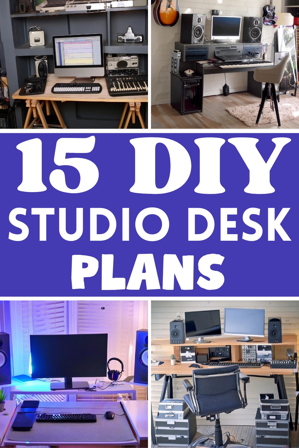 DIY Studio Desk Plans