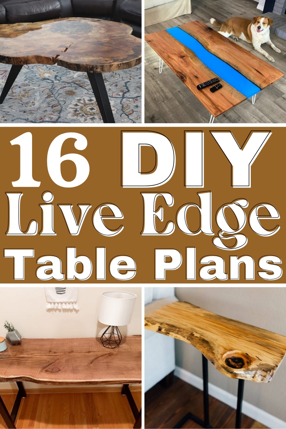 DIY Live Edge Table Plans