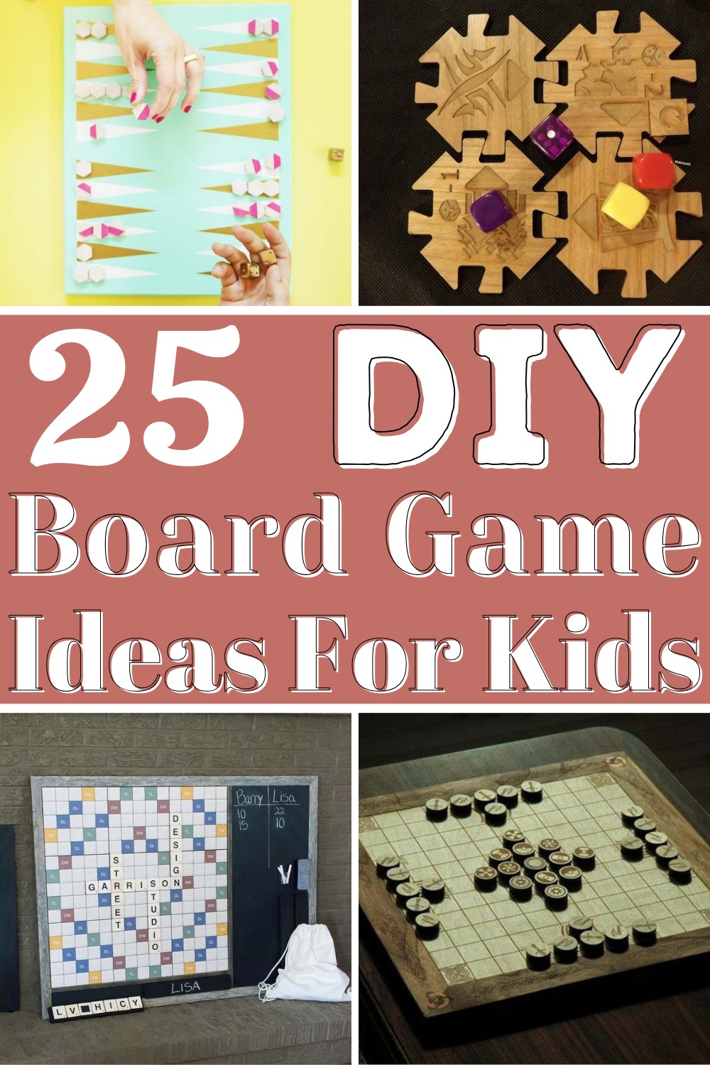 25 DIY Board Game Ideas For Kids - DIYsCraftsy