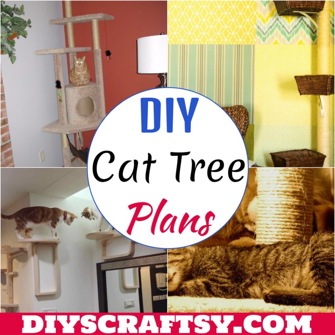 31 DIY Cat Tree Plans You Can Make Easily DIYsCraftsy