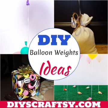 DIY Balloon Weights Ideas 1