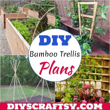DIY Bamboo Trellis Plans 1